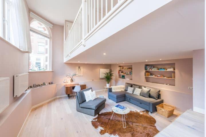 Hip Split Level Apartment On The Ground Floor Amsterdam Exteriör bild